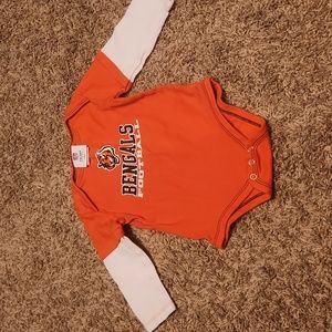 NFL Bengals Team Apparel Onesie